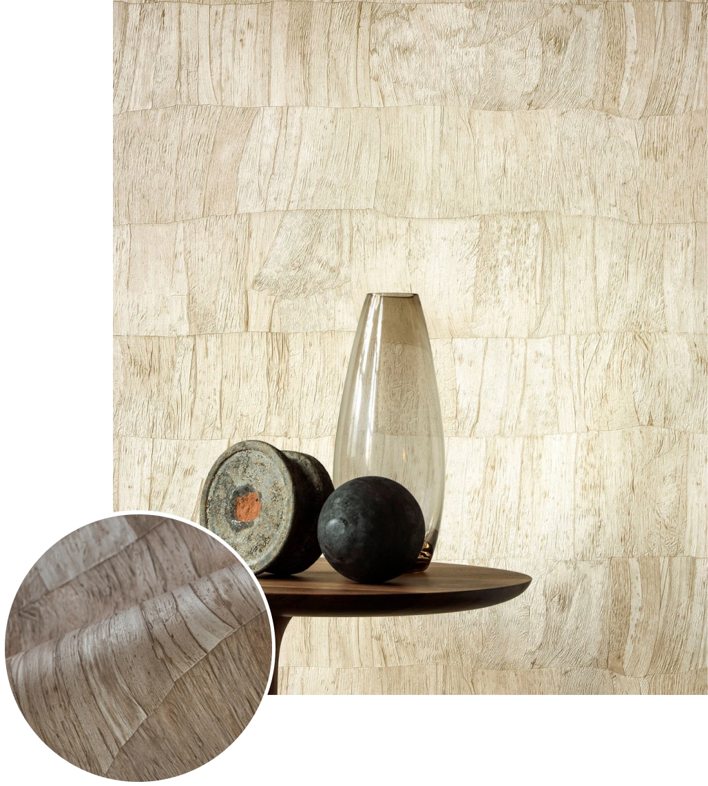 Wood texture wallpaper by arte collection